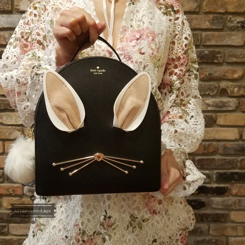 Kate spade sammi rabbit BACKPACK and bifold wallet - Picture 4 of 15